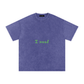 I Need Money Oversized Cotton T-Shirt