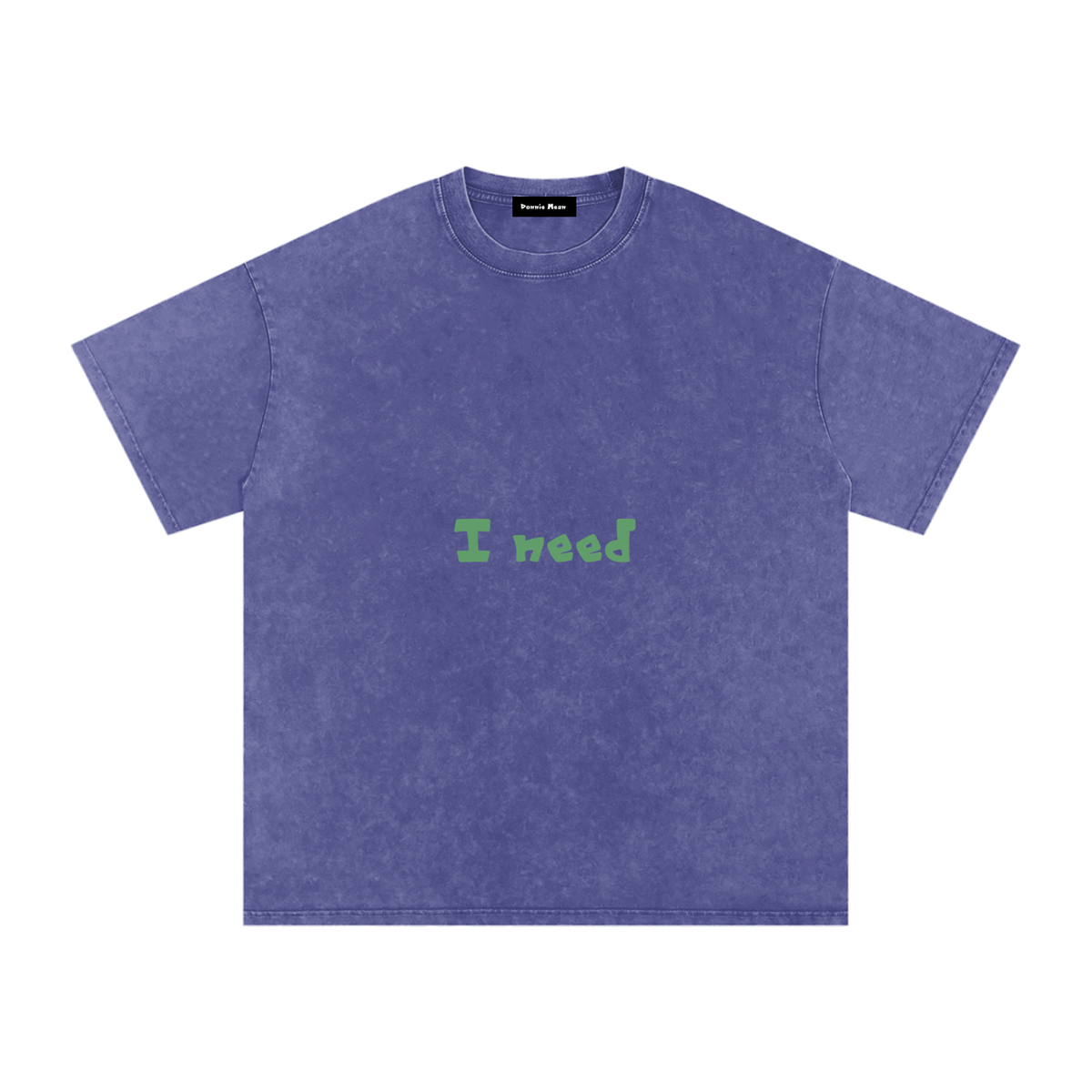 I Need Money Oversized Cotton T-Shirt