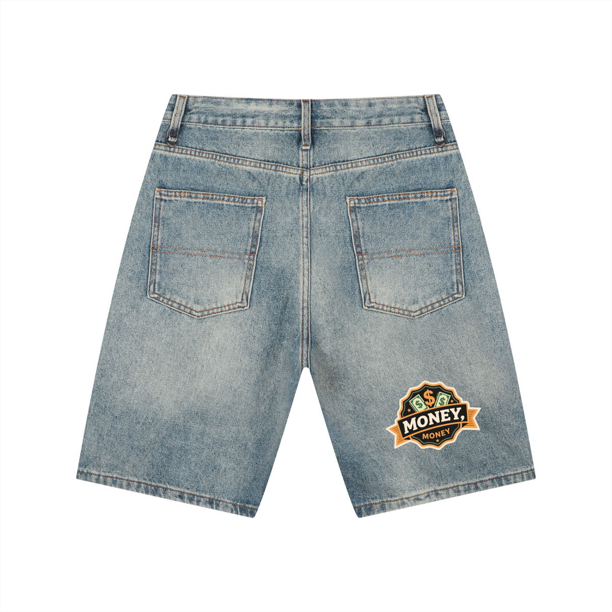 I Need Money Denim Shorts