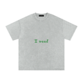 I Need Money Oversized Cotton T-Shirt