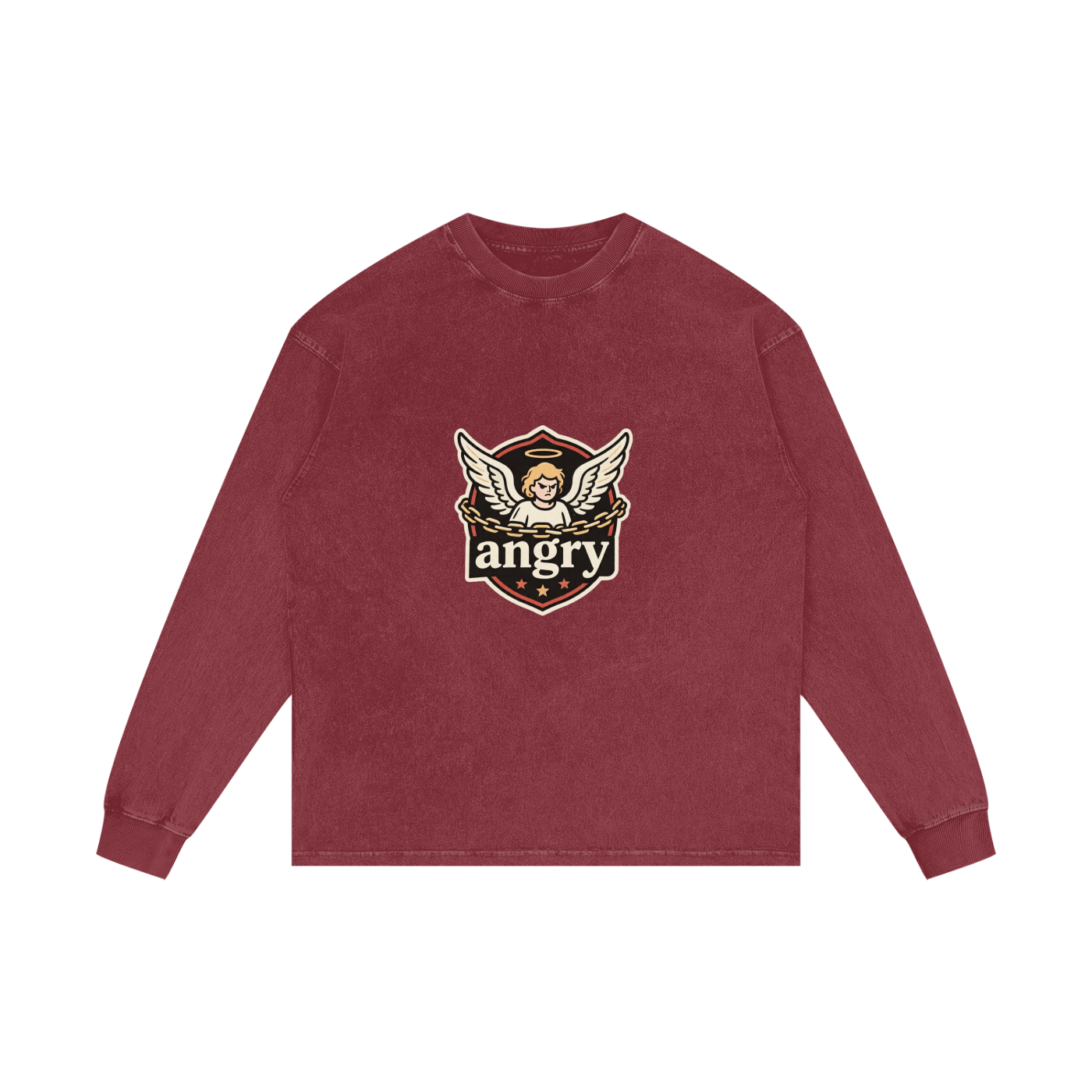 Angry Fallen One Long Sleeve T-Shirt