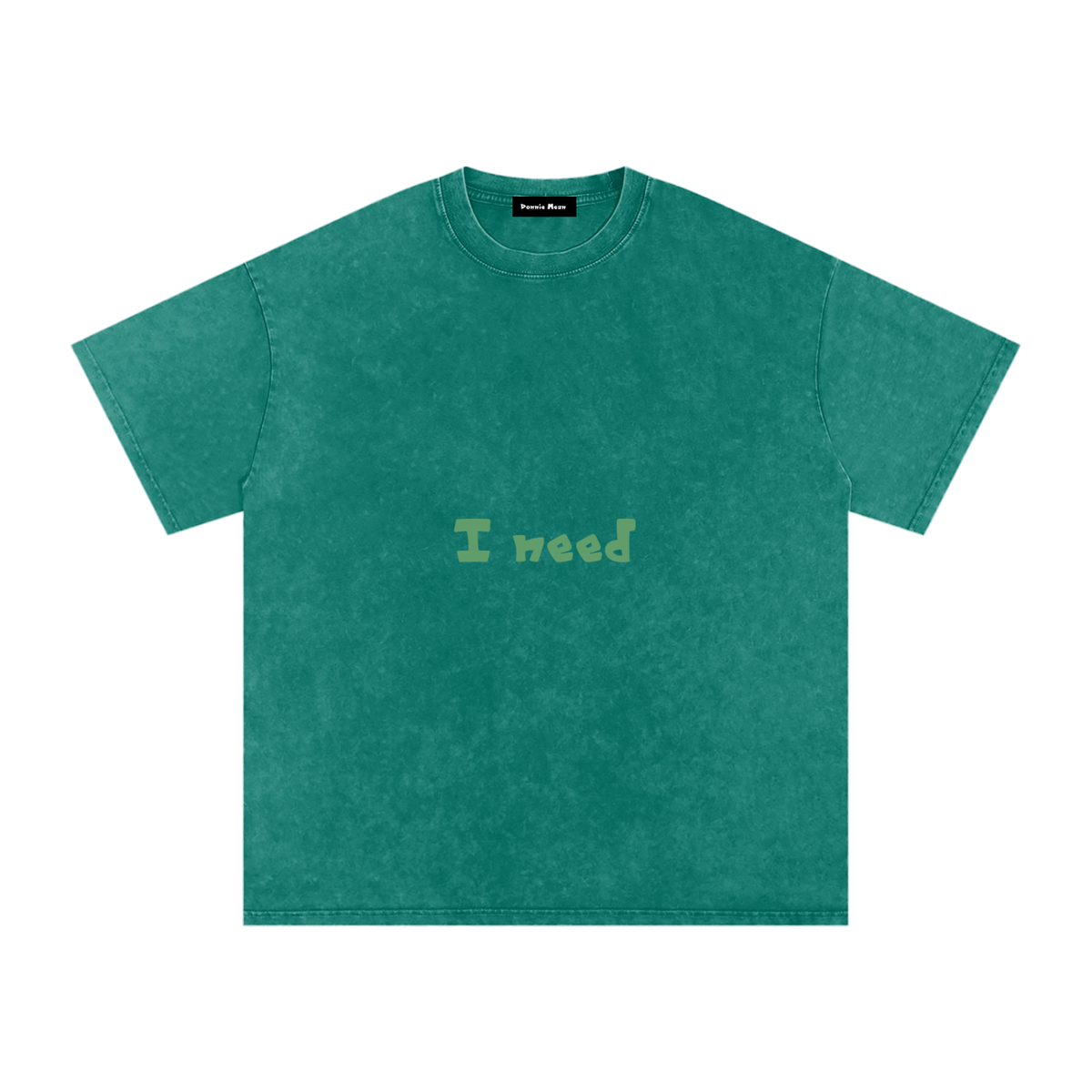 I Need Money Oversized Cotton T-Shirt