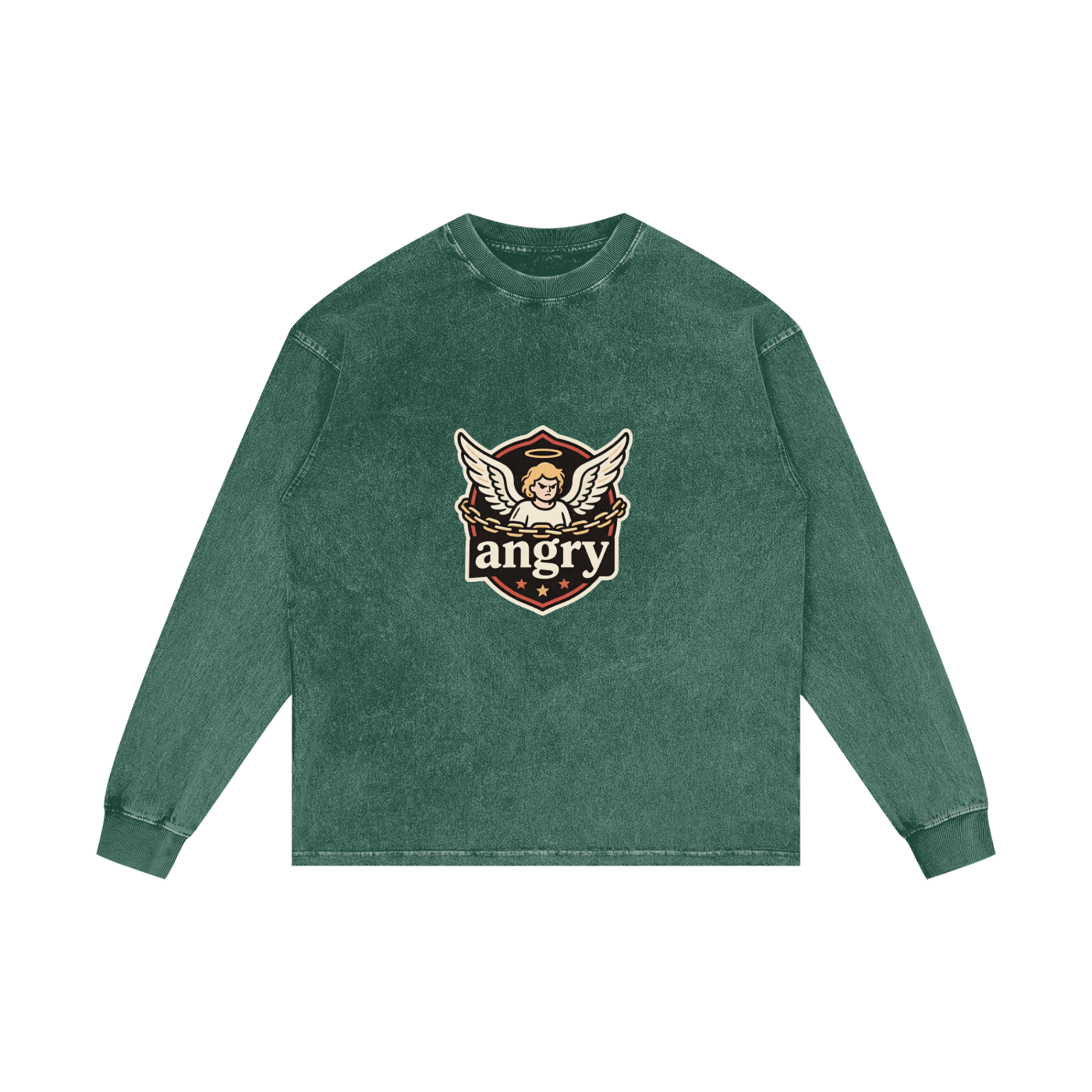 Angry Fallen One Long Sleeve T-Shirt