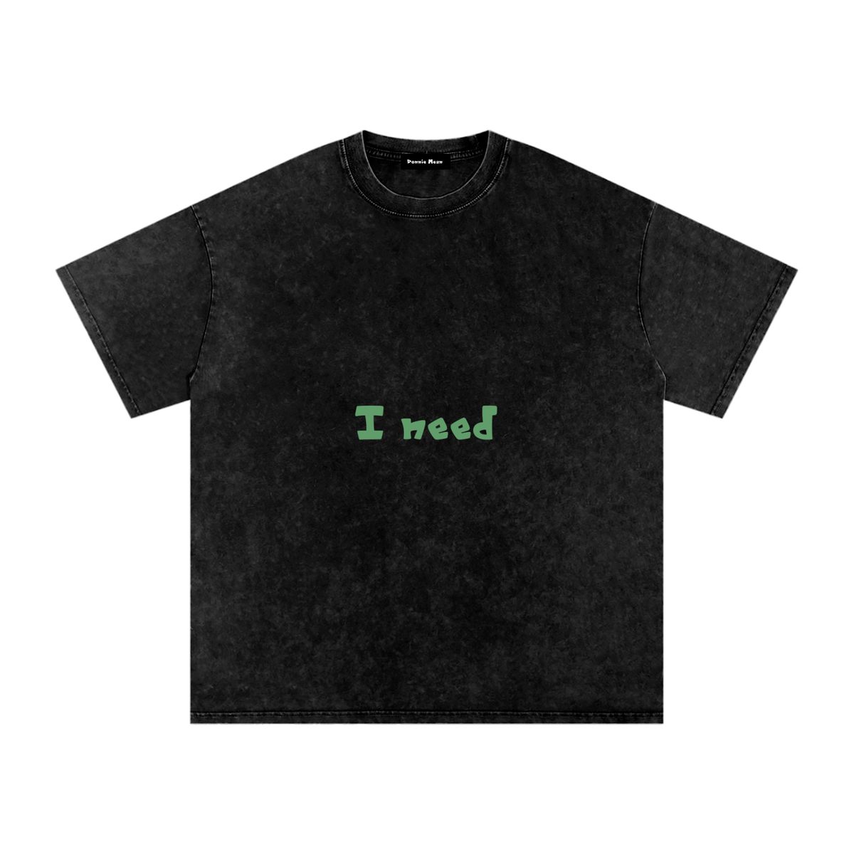 I Need Money Oversized Cotton T-Shirt