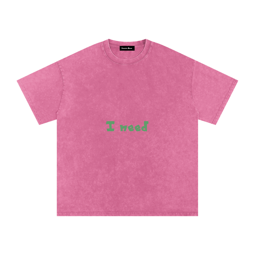 I Need Money Oversized Cotton T-Shirt