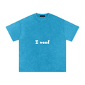 I Need Money Oversized Cotton T-Shirt