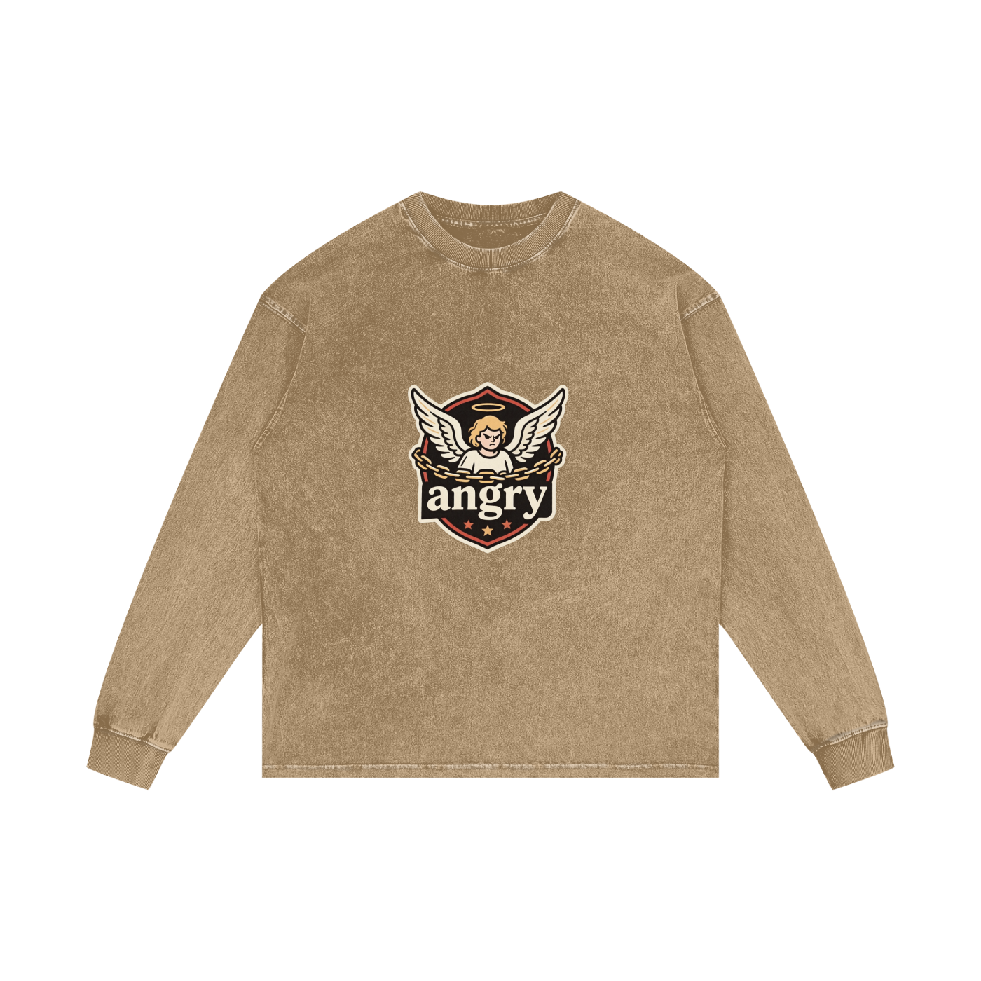 Angry Fallen One Long Sleeve T-Shirt