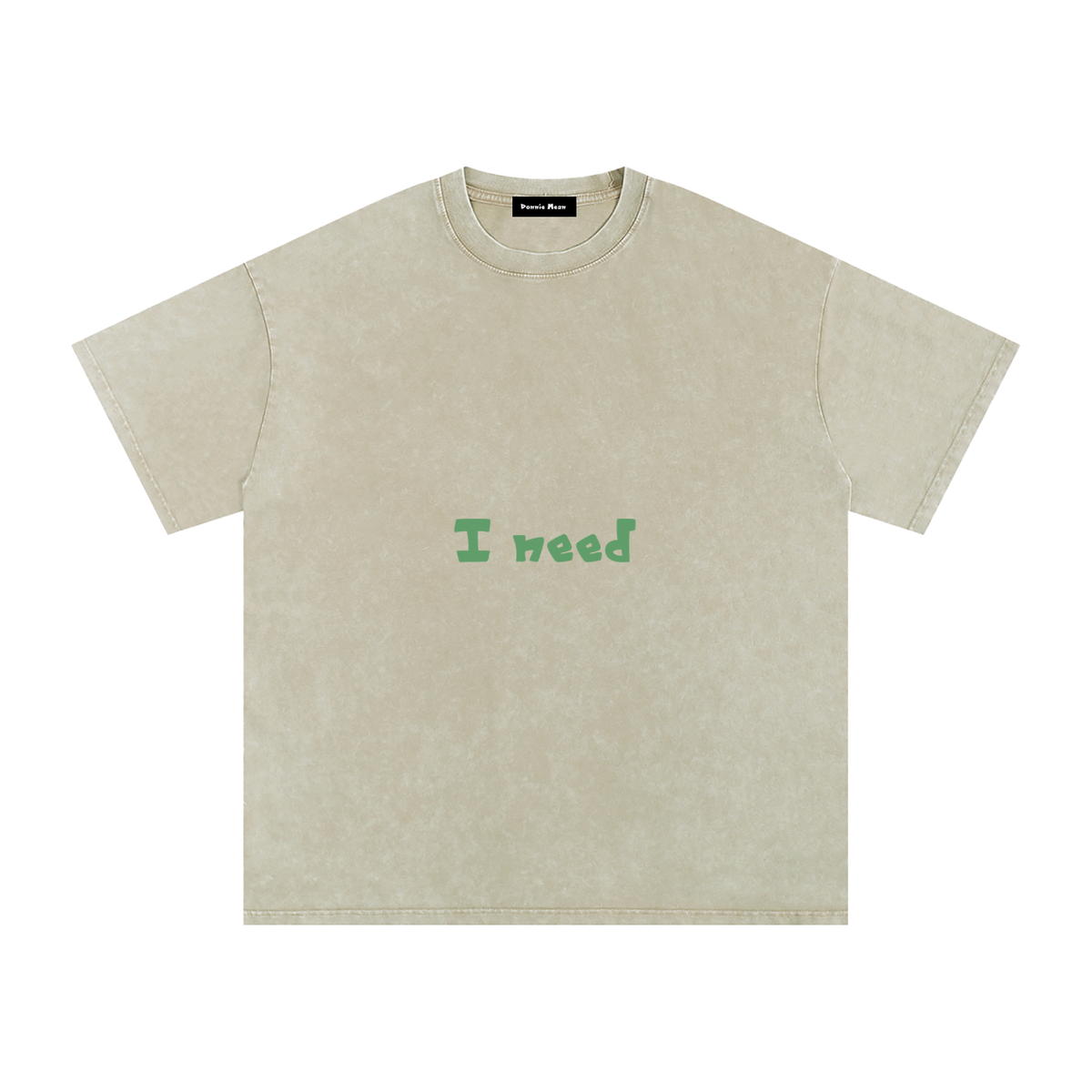 I Need Money Oversized Cotton T-Shirt