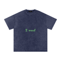I Need Money Oversized Cotton T-Shirt