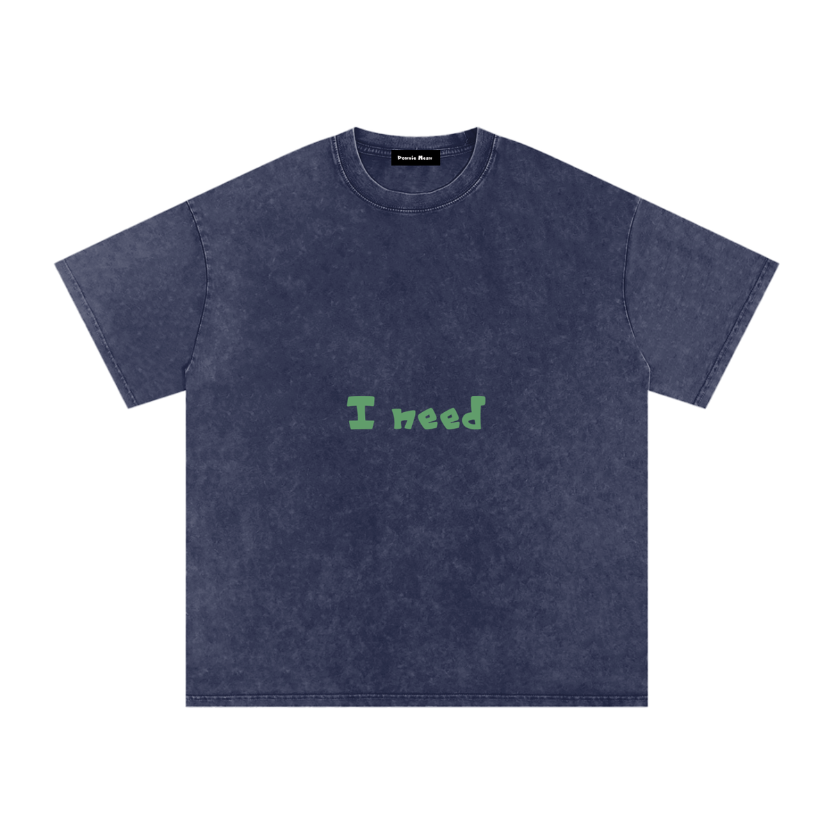 I Need Money Oversized Cotton T-Shirt