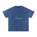 I Need Money Oversized Cotton T-Shirt