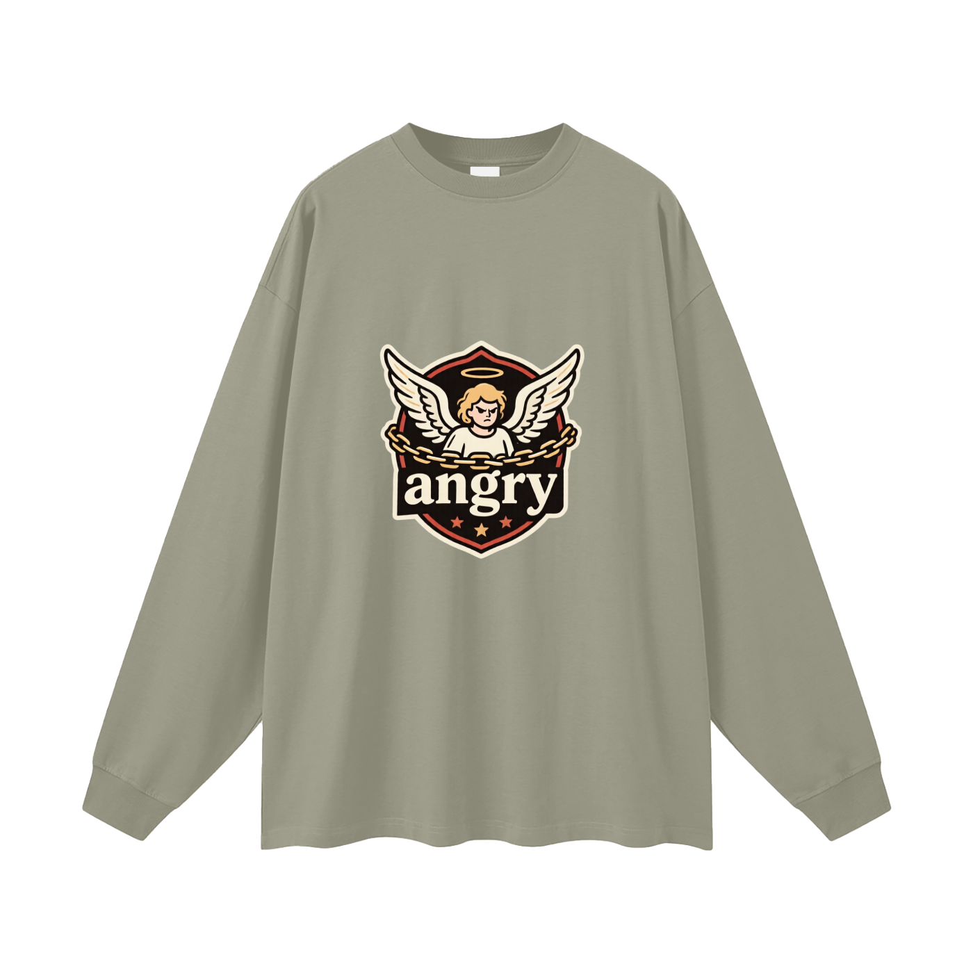 Angry Fallen One Long Sleeve T-Shirt