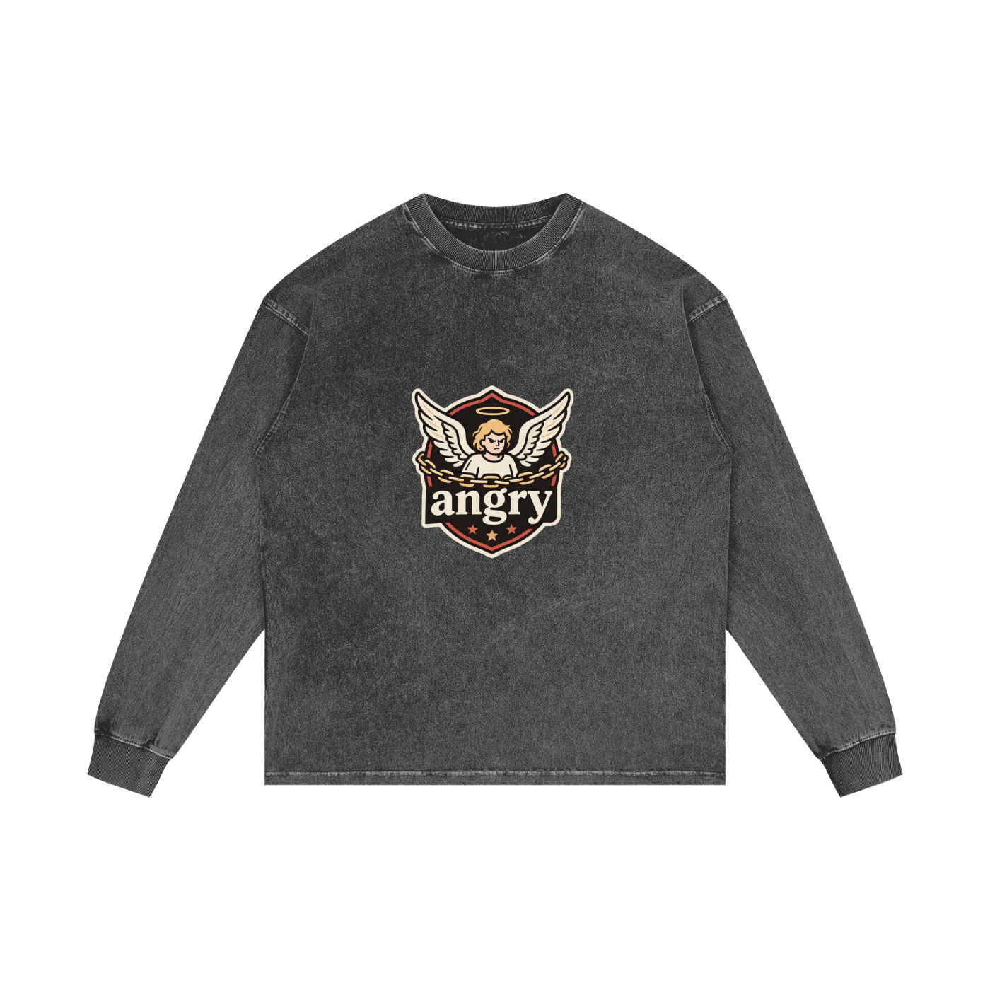 Angry Fallen One Long Sleeve T-Shirt