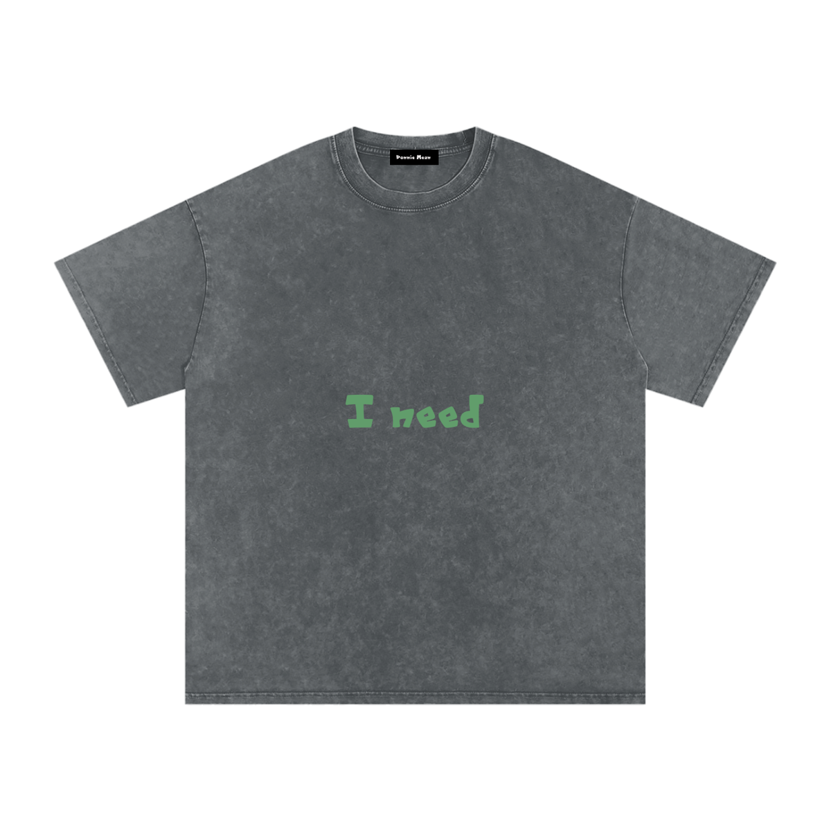 I Need Money Oversized Cotton T-Shirt