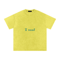 I Need Money Oversized Cotton T-Shirt