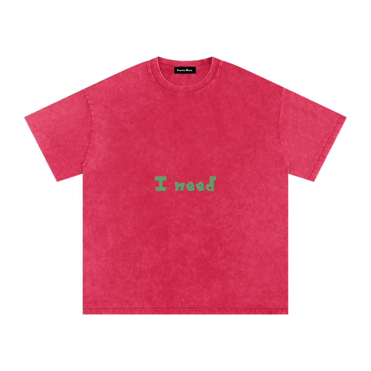 I Need Money Oversized Cotton T-Shirt