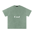 I Need Money Oversized Cotton T-Shirt