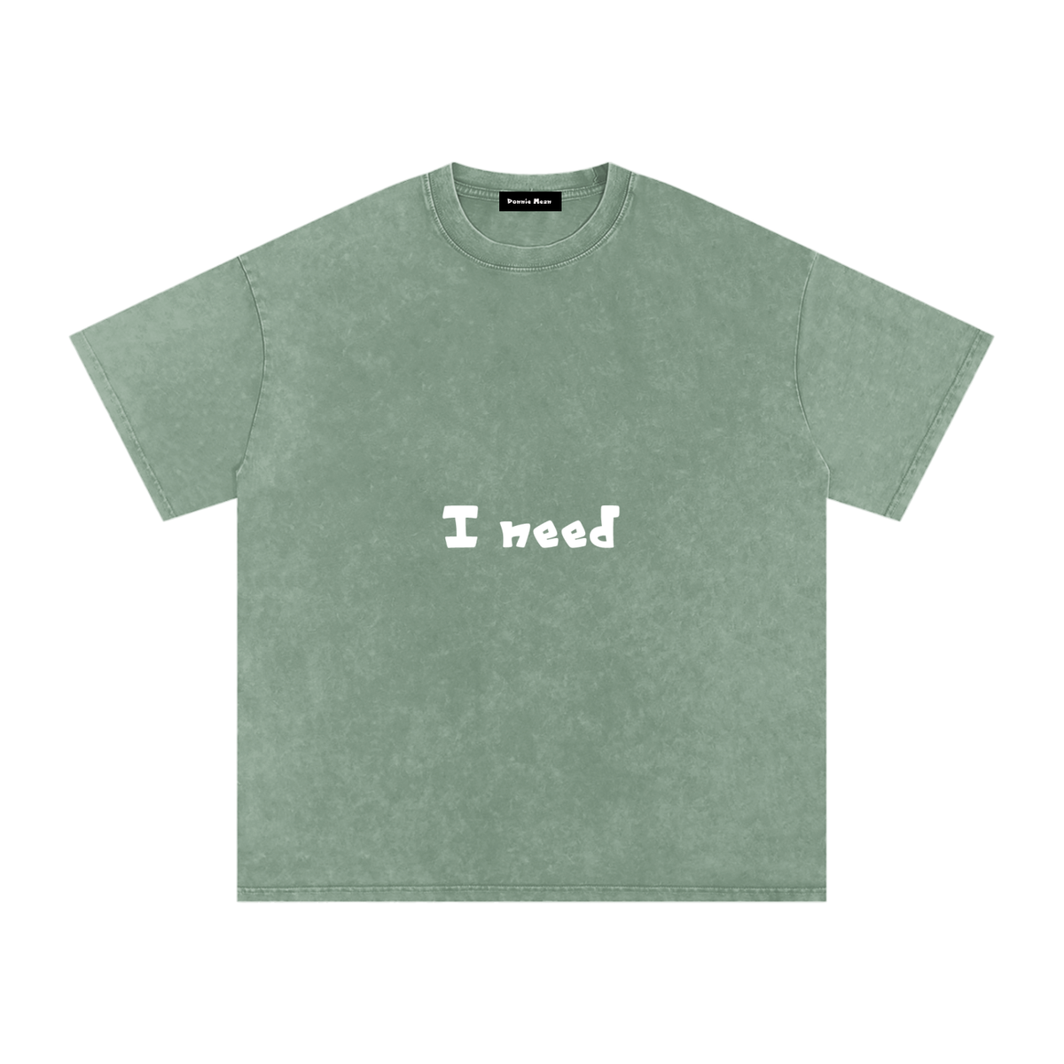 I Need Money Oversized Cotton T-Shirt