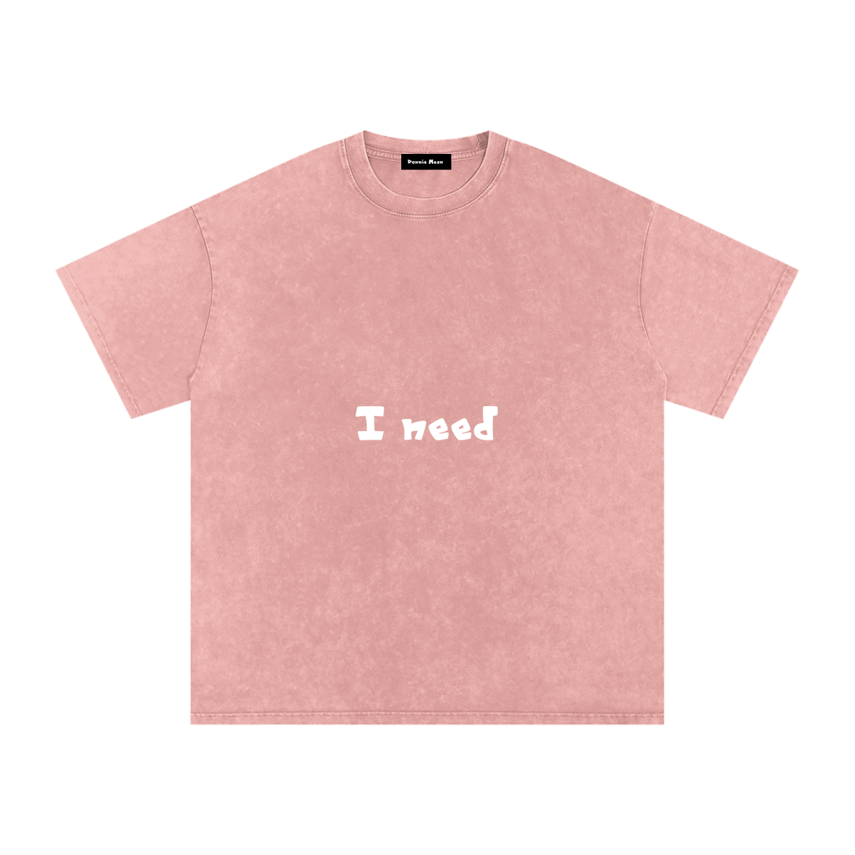 I Need Money Oversized Cotton T-Shirt