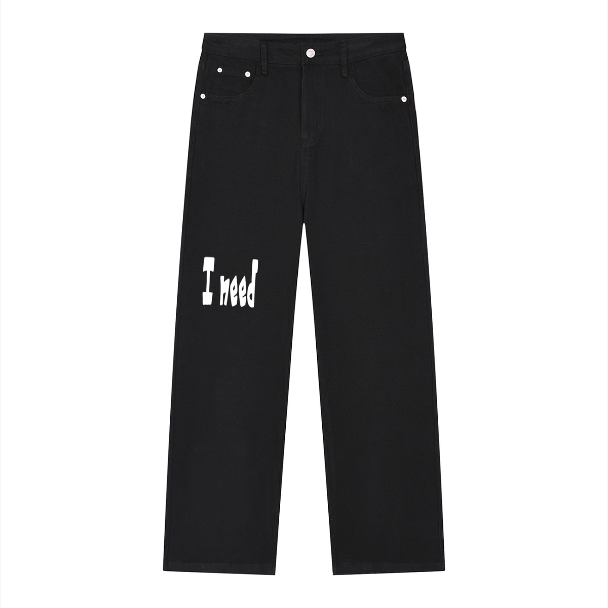 Men’s Vintage Wash Straight Leg Jeans