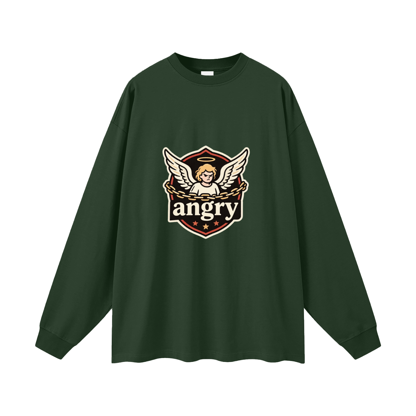 Angry Fallen One Long Sleeve T-Shirt
